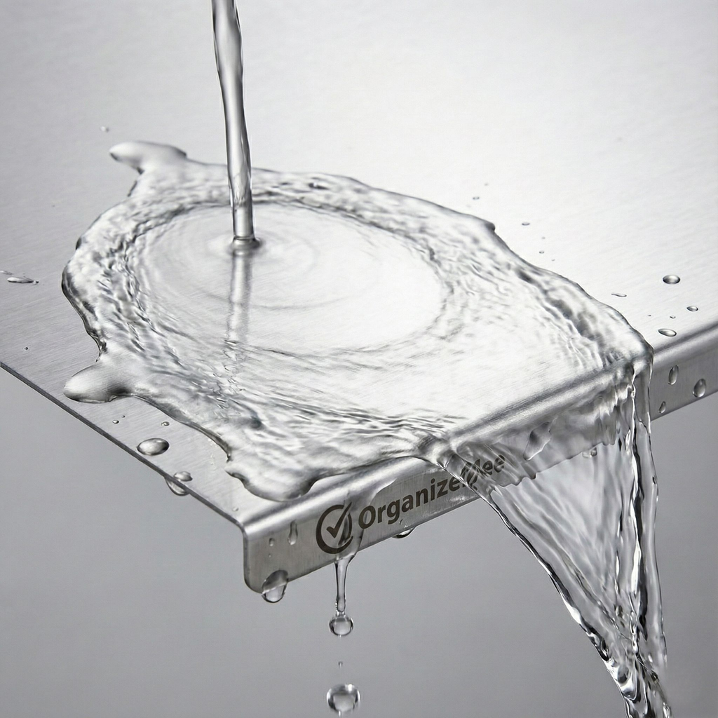 Stainless Steel Platform Chopping Board (35x31cm)