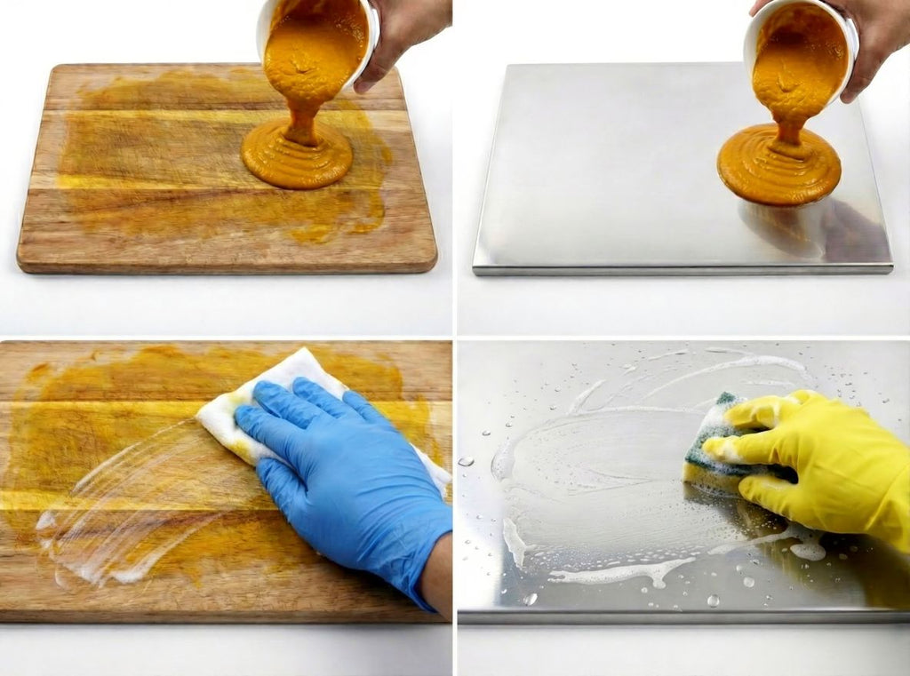 Stainless Steel Platform Chopping Board (35x31cm)